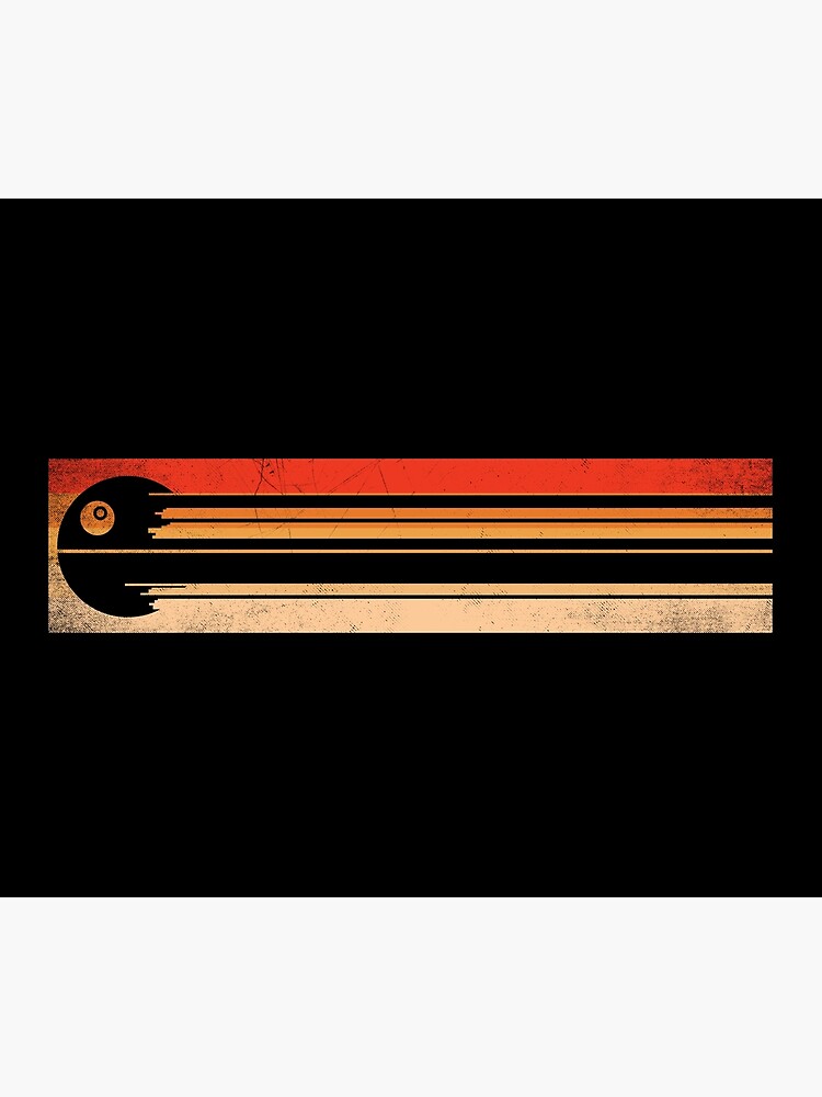 Thumbnail 6 of 6, Throw Blanket, Retro Death Star designed and sold by therocketman.