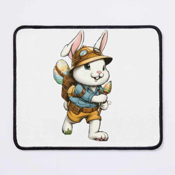 Item preview, rabbit mountaineer  Easter Funny animals  designed and sold by Expressions-Sel.