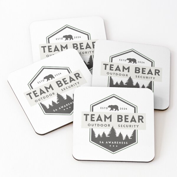 Item preview, Team Bear Outdoor Security designed and sold by Amendsmaking.