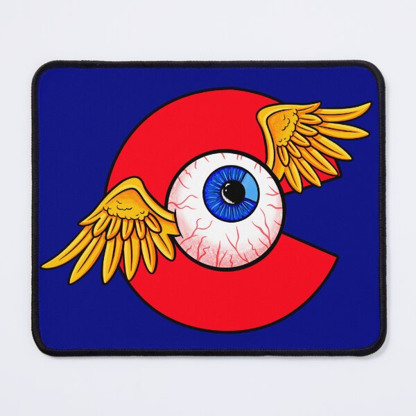 Item preview, Colorado C Flying Eyeball designed and sold by CattGDesigns.
