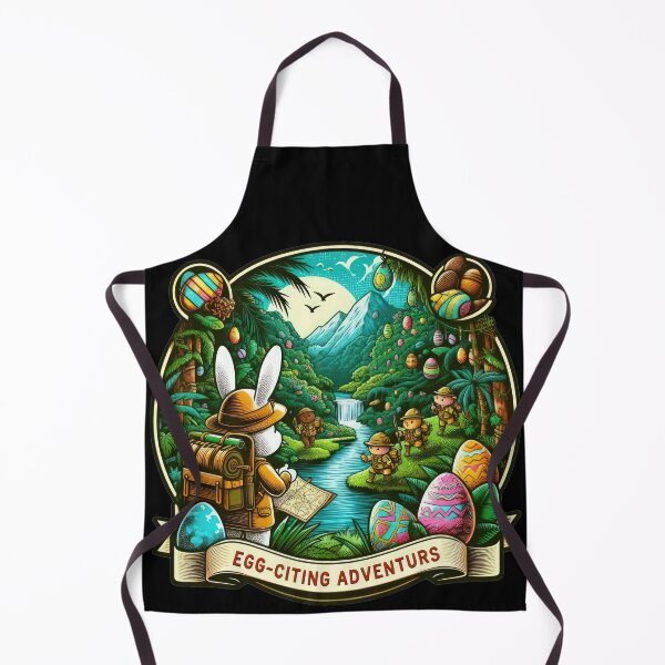 Item preview, rabbit mountaineer adventure Easter Funny animals designed and sold by Expressions-Sel.