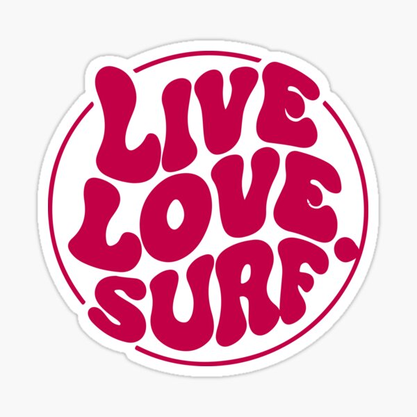 Vista previa del artículo con la obra «Vivir el amor surf», diseñado y vendido por Timegraf.