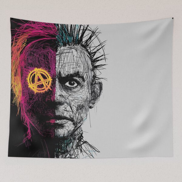 Item preview, Punk rocker fine art. designed and sold by paulo silveira.