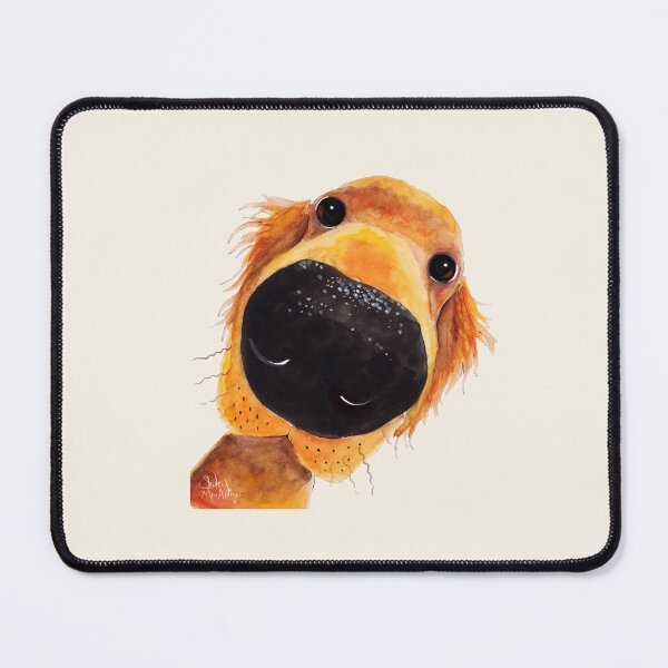 Item preview, Labrador / Golden Retriever PRiNT ' CuRiouS NoSeY DoG RaY ' BY SHiRLeY MacARTHuR designed and sold by Shirley MacArthur Art.