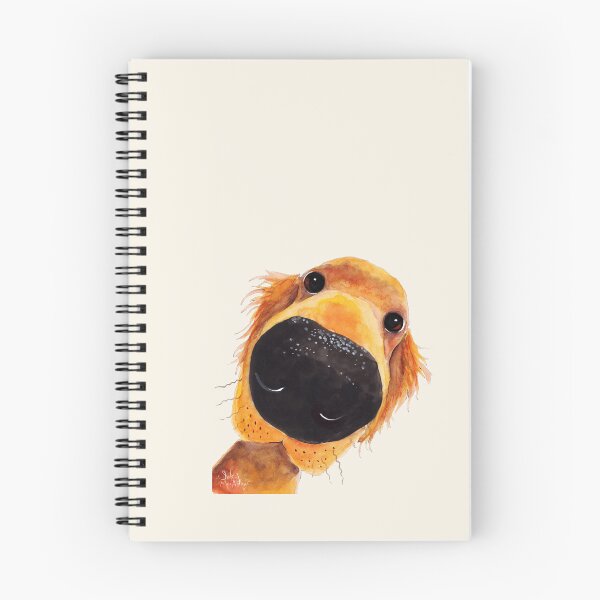 Item preview, Labrador / Golden Retriever PRiNT ' CuRiouS NoSeY DoG RaY ' BY SHiRLeY MacARTHuR designed and sold by Shirley MacArthur Art.