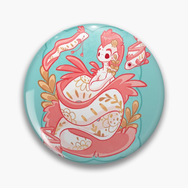 Item preview, Giant Oarfish Mermaid Illustration designed and sold by evybenita.