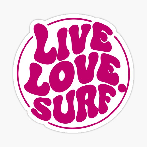 Vista previa del artículo con la obra «Vivir el amor surf», diseñado y vendido por Timegraf.