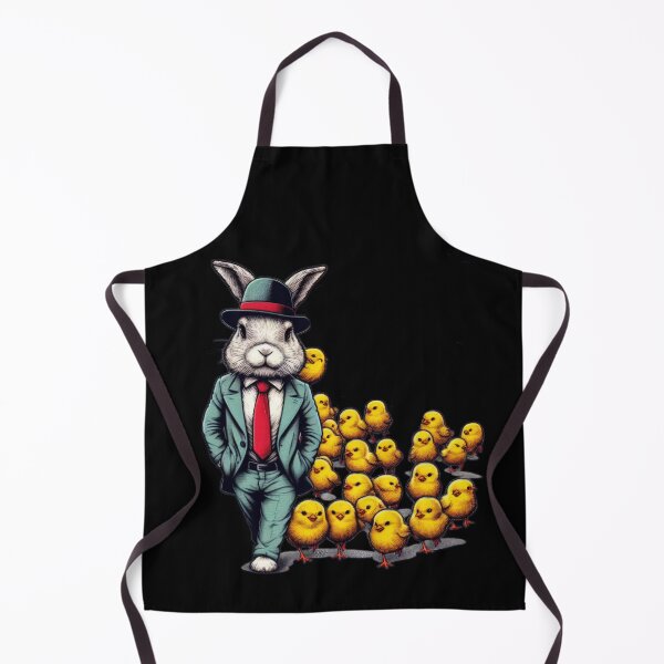 Item preview, official rabbit with chicks Easter Funny animals  designed and sold by Expressions-Sel.
