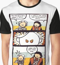 Jonerys Snowstorm Comic Strip Graphic T-Shirt