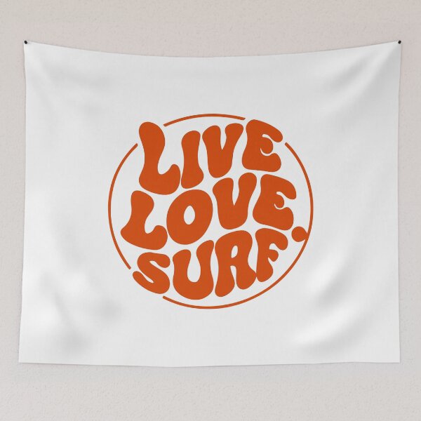 Item preview, Live love surf designed and sold by Timegraf.