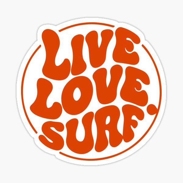 Vista previa del artículo con la obra «Vivir el amor surf», diseñado y vendido por Timegraf.