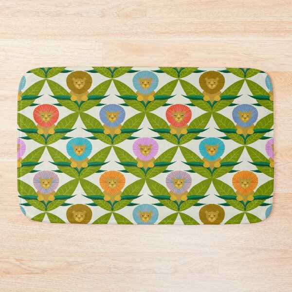Item preview, Lions Jungle Pattern designed and sold by marialindemann.