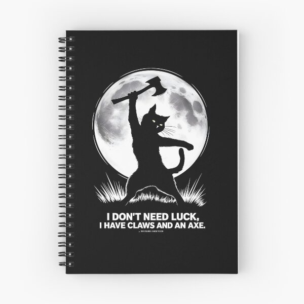 Item preview, I don't need luck I have claws and axe Funny Axe Throwing Lover designed and sold by FurRealStudioCo.