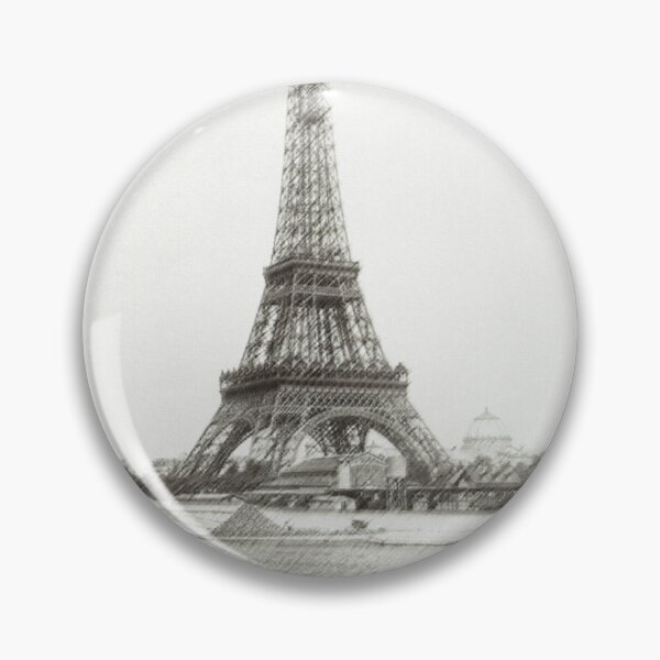 Item preview, Eiffel Tower in Black and White designed and sold by Revulet.