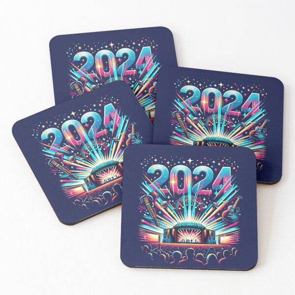 Item preview, Electrifying 2024 Music Festival: A Neon Celebration of Sound designed and sold by leyfinder.