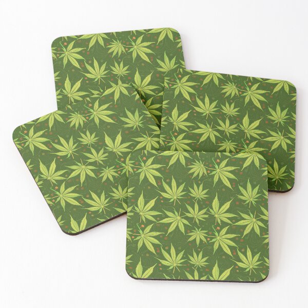 Item preview, Marijuana pattern designed and sold by AIEverything.