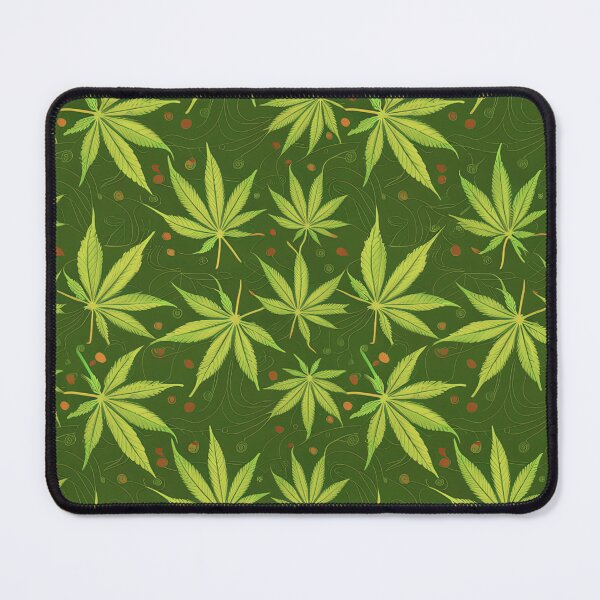 Item preview, Marijuana pattern designed and sold by AIEverything.