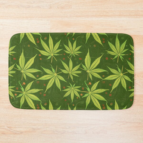 Item preview, Marijuana pattern designed and sold by AIEverything.