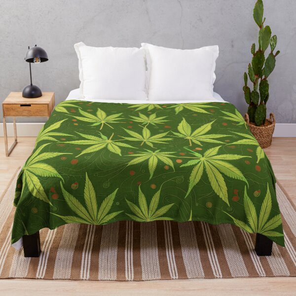 Item preview, Marijuana pattern designed and sold by AIEverything.