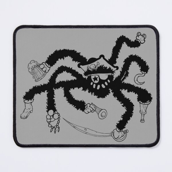 Item preview, Pirate Spider: Retro Cartoon designed and sold by kikoeart.