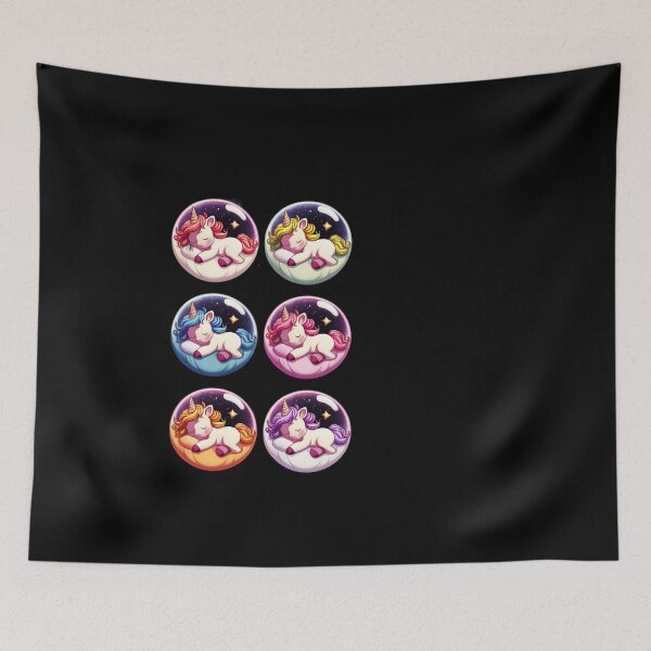Item preview, Unicorn sticker set designed and sold by DZ-Merch.