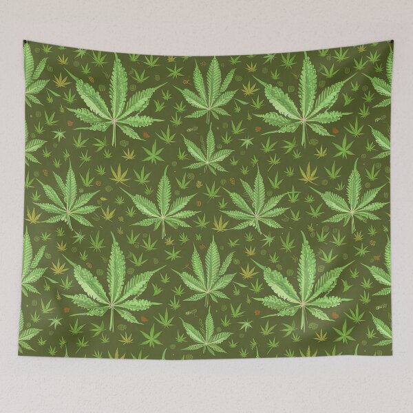 Item preview, marijuana pattern designed and sold by AIEverything.