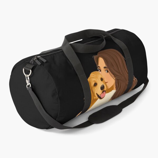 Item preview, Golden retriever pet owner women, mom or mother parent art, cute puppy and his mama designed and sold by PictureUp.