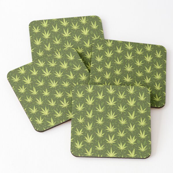 Item preview, Marijuana pattern designed and sold by AIEverything.