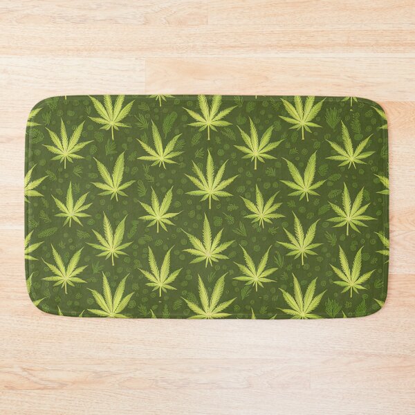 Item preview, Marijuana pattern designed and sold by AIEverything.