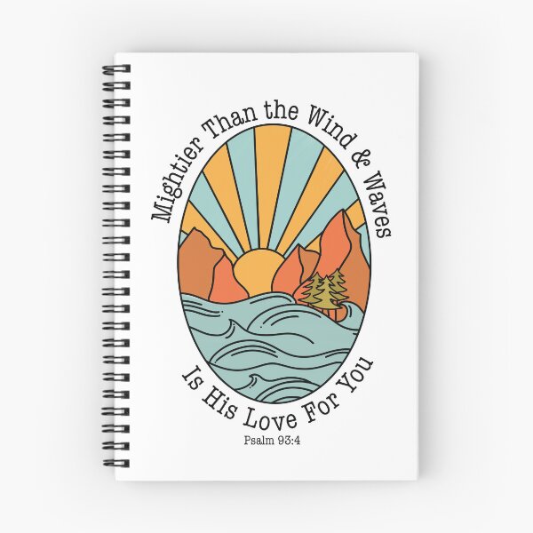 Item preview, Mightier than the wind and waves is His love for you | Psalm 93:4 designed and sold by Jone0331.