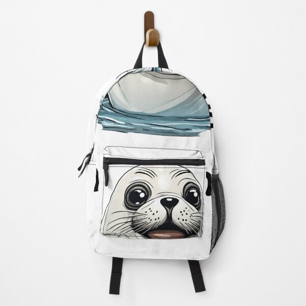 Item preview, seal cartoon im hungry designed and sold by Yeyishop.