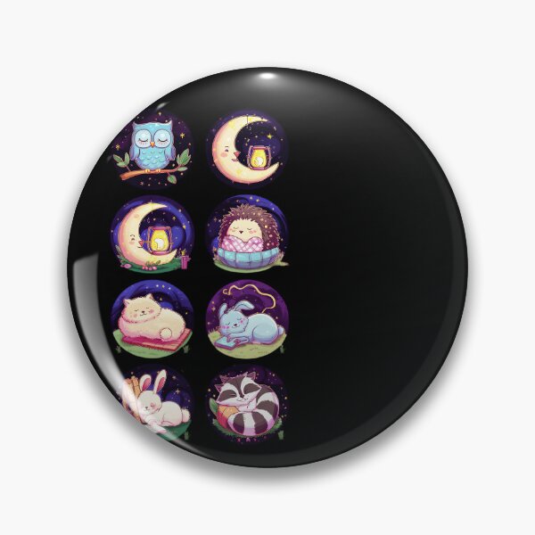 Item preview, Sleeping animals of the forest - sticker set designed and sold by DZ-Merch.