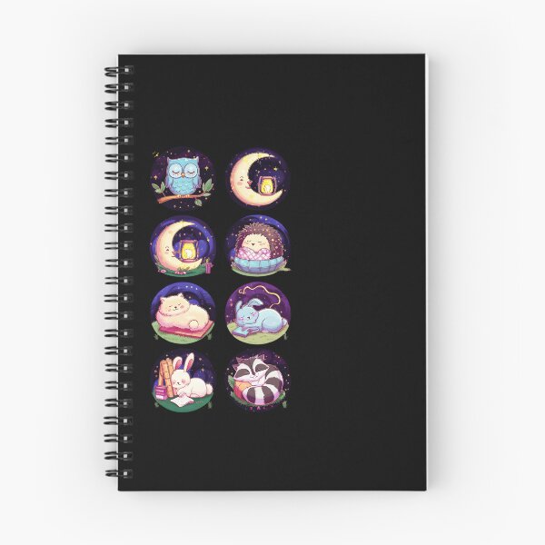 Item preview, Sleeping animals of the forest - sticker set designed and sold by DZ-Merch.