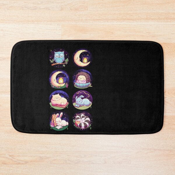 Item preview, Sleeping animals of the forest - sticker set designed and sold by DZ-Merch.