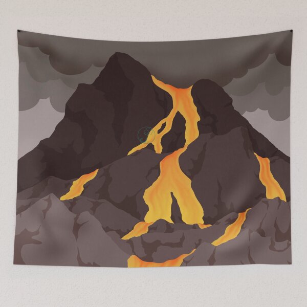 Item preview, Lava of a Volcano designed and sold by Juditangelo.