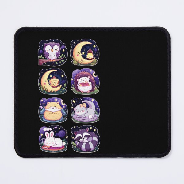 Item preview, Sleeping animals of the forest - sticker set designed and sold by DZ-Merch.