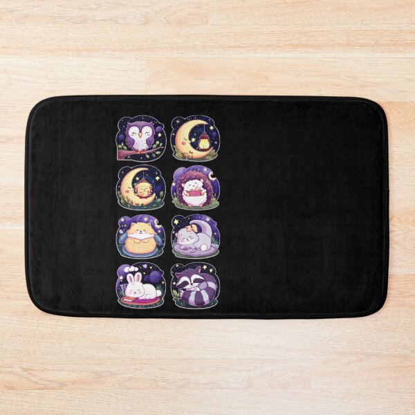 Item preview, Sleeping animals of the forest - sticker set designed and sold by DZ-Merch.