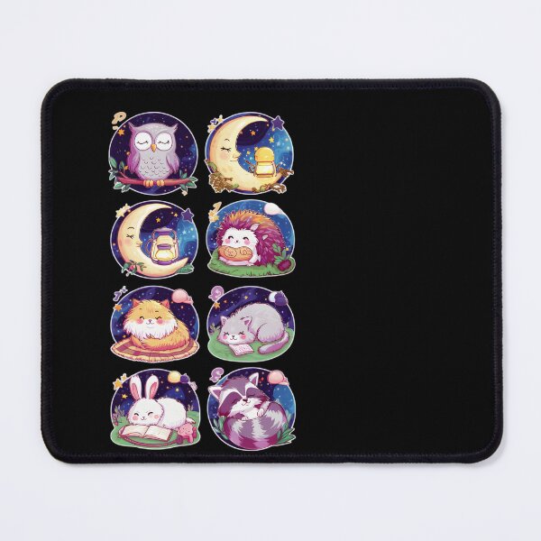 Item preview, Sleeping animals of the forest - sticker set designed and sold by DZ-Merch.