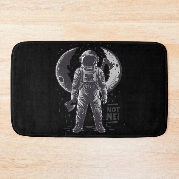 Item preview, astronaut destroy moon Funny Axe Throwing Lover designed and sold by FurRealStudioCo.