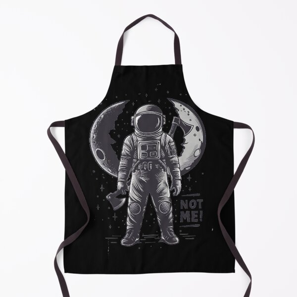 Item preview, astronaut destroy moon Funny Axe Throwing Lover designed and sold by FurRealStudioCo.