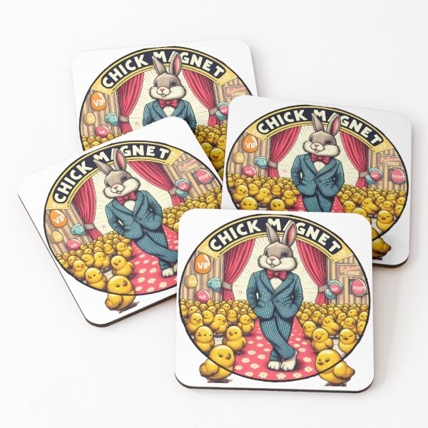 Item preview, Vip chicks мagnet Easter Funny animals  designed and sold by Expressions-Sel.