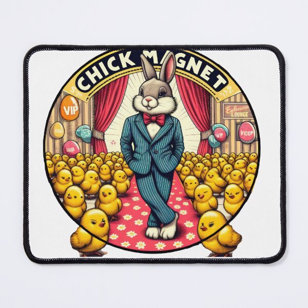 Item preview, Vip chicks мagnet Easter Funny animals designed and sold by Expressions-Sel.
