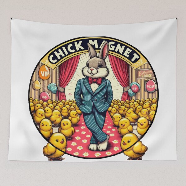 Item preview, Vip chicks мagnet Easter Funny animals  designed and sold by Expressions-Sel.