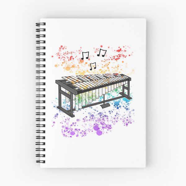 Item preview, Vibraphone Rainbow Colours Vibraphonist Percussion Musician designed and sold by doodlerob.