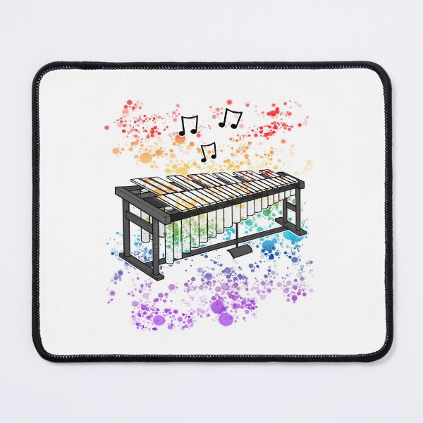 Item preview, Vibraphone Rainbow Colours Vibraphonist Percussion Musician designed and sold by doodlerob.