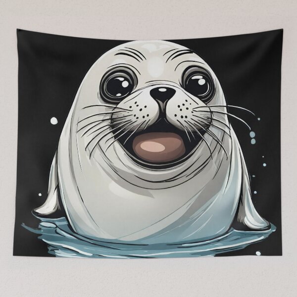 Item preview, Cute seal for seal lovers designed and sold by Yeyishop.