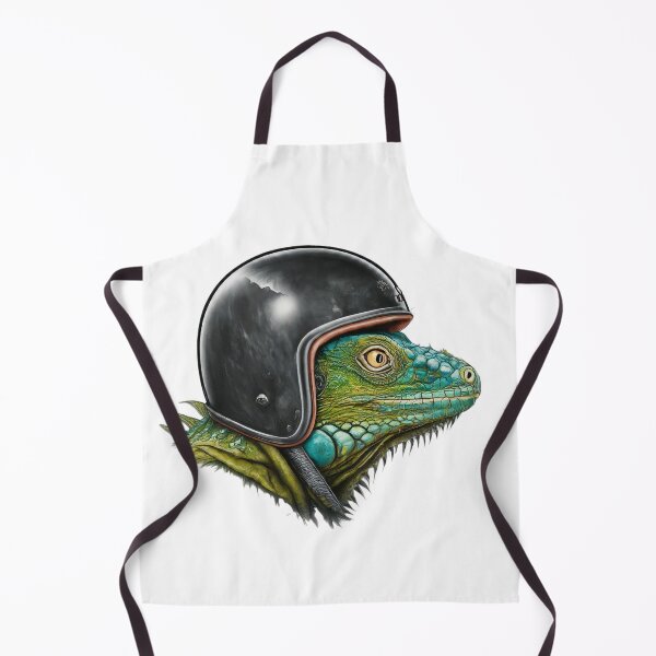 Item preview, Reptilian in Helmet designed and sold by TwoWheelsShop.