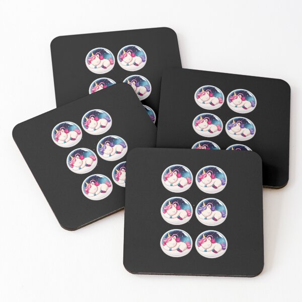 Item preview, Unicorn sticker set designed and sold by DZ-Merch.
