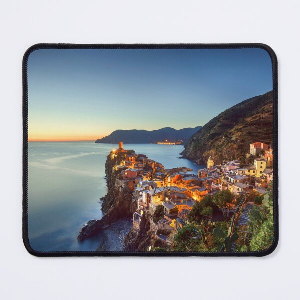 Item preview, Vernazza village, view at sunset. Cinque Terre, Italy designed and sold by Stefano Orazzini.
