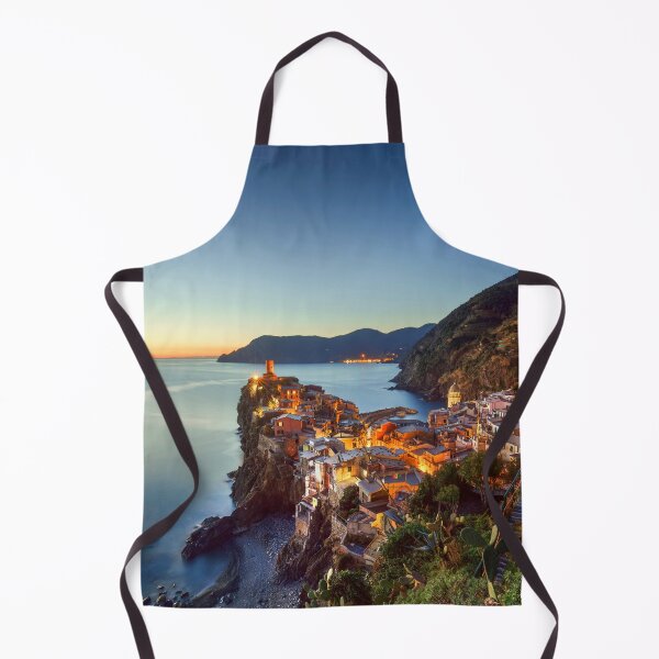 Item preview, Vernazza village, view at sunset. Cinque Terre, Italy designed and sold by Stefano Orazzini.